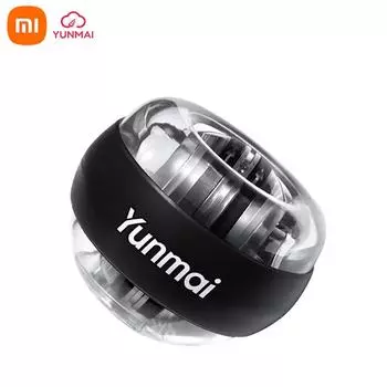 Xiaomi Youpin Yunmai Тренажер для запястий со светодиодной подсветкой Gyroball Essential Spinner Гироскопический тренажер для предплечий Gyro Ball для Mijia Mi Home
