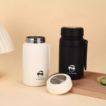 Xiaoqing Tea Cup Двойной вакуумный термос из нержавеющей стали чашка для улицы Портативный высокий внешний вид Подарочная чашка 1000ml