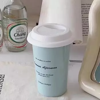 Xiaoxiangfeng Ceramic Exquisite Water Cup Couple Gift High Pretty Cup Gift Set Coffee Cup Souvenir 301-400ml