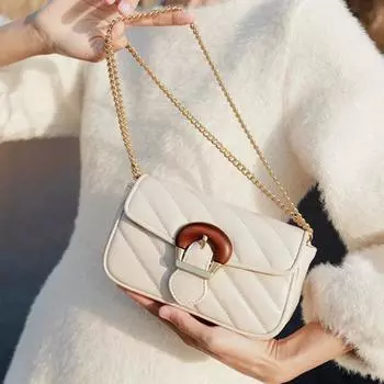 Xiaoxiangfeng легкая роскошная сумка через плечо Niche вышитая линия цепочка высококачественная мини-сумка через плечо новый стиль