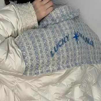 Короткая женская куртка-пуховик Xiaoxiangfeng на осень и зиму 2024 года, новая модель, выглядит очень хорошо, куртка из жареного хлопка для улицы S