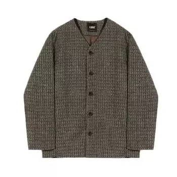 Xiaoxiangfeng Woven Plaid Jacket Men s Autumn Korean Style Loose Casual Top Jacket M