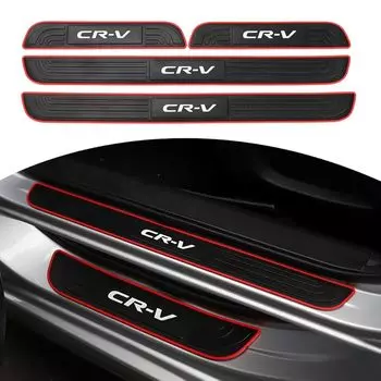 XIKER honda CR-V RW1/2 эксклюзивная накладка на порог скрывает шрамы защита от ударов подножки декоративная накладка из ПВХ резины защита подножки внешняя защита от царапин на заказ