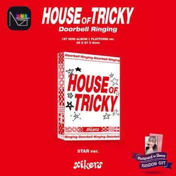 XIKERS - 1-й мини-альбом HOUSE OF TRICKY : Звонок в дверь [версия STAR] 1PCS