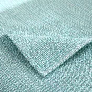 Xindi Woven All Year Round Neutral Cotton and Linen Sofa Cushion Fabric Sesame Dot Minimalist Modern Thickened Coarse Cloth Anti-Static Blue-Green 45*45cm (custom shoot this)