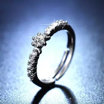 Xingyue Jewelry женское открытое кольцо имитация муассанита кольцо корейская версия Xingyue кольцо ряд кольцо opening adjustable