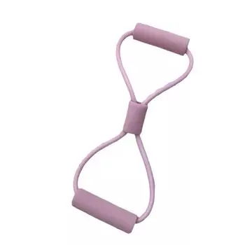 Xinjiang Fitness Yoga 8 Words Chest Expander Women s Open Back Elastic String Fitness Equipment Chest Expansion Handy Gadget Stretch Strap Ordinary 8 word pink