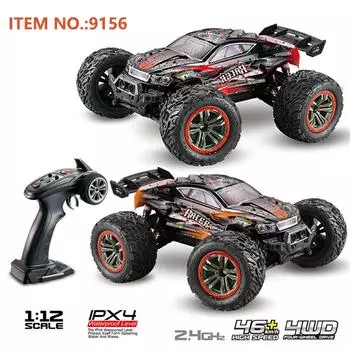 Xinlehong XLH 9156 RTR 1/12 2,4G 4WD 45 км/ч Радиоуправляемый автомобиль внедорожный грузовик высокоскоростной гоночный автомобиль-монстр модели игрушек