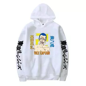 Xinriman принтованный европейский и американский персонализированный модный свитер с капюшоном XS