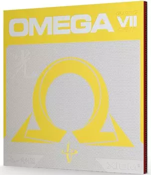 XIOM настольный теннис резиновый клей резина Omega 7 Китай светло-красный 10971 High-end 2.1 красный