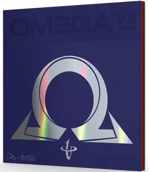 XIOM Настольный теннис Резиновый Мягкий Назад Omega 7 Tour Черный 10131 2.0