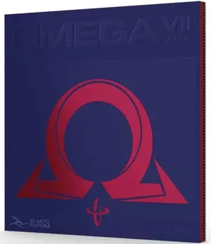 XIOM Настольный теннис Резиновый Мягкий Назад Omega 7 Asia Черный 10191 2.0 чёрный