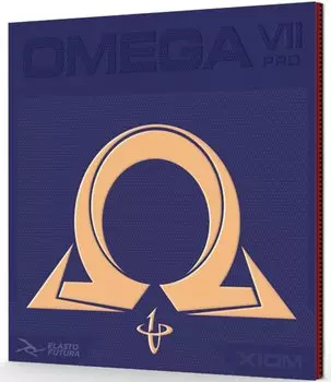 XIOM Настольный теннис Резиновый Мягкий Назад Omega 7 Pro Черный 10151 2.0