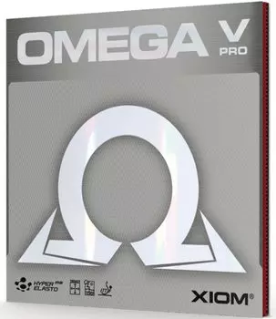 XIOM Настольный теннис Резиновый Мягкий Назад Omega 5 Pro Красный 10231 1.8 красный