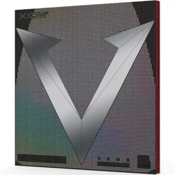 XIOM Накладка для настольного тенниса с мягкой спинкой Vega Япония, черная, MAX 10471 чёрный