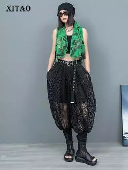 XITAO марлевые лоскутные женские повседневные комплекты WLD20156