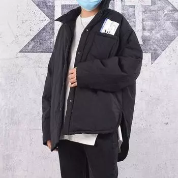 XITAO, новинка зимы, простота, сохраняет тепло, парки, однотонное, тонкое и легкое, модное свободное женское универсальное верхнее пальто LDD2228 One Size белый