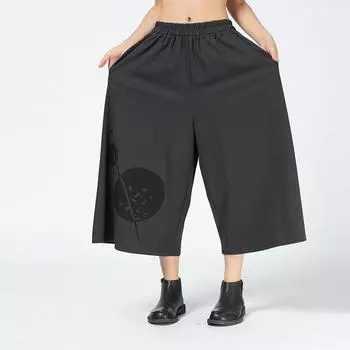 XITAO Широкие брюки с винтажным принтом XJ5326