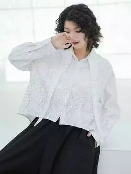 XITAO свободная нестандартная женская рубашка GJ1068 One Size чёрный