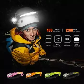 XIWANGFIRE XW005 Датчик Светодиодный Налобный Фонарь USB Перезаряжаемый Портативный Рабочий Свет Светодиодный Фонарик Велосипедный Фонарь Аварийное Освещение
