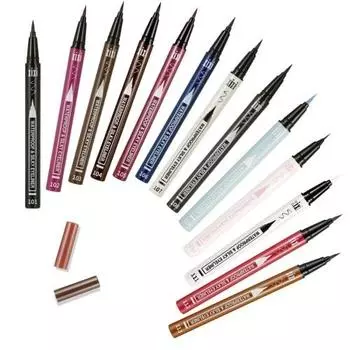 XIXI Colored Eyeliner Extra Fine, Waterproof, Long Lasting (106#Starry Sky Blue)