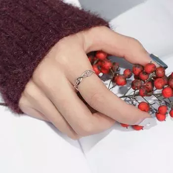 XIYANIKE Серебристый Цвет Простой Дизайн Витые Полые Кольца Мода Простой Прекрасный Стиль Открытия Регулируемые Хвостовые Кольца Для Женщин Свадебные Украшения VRS2412