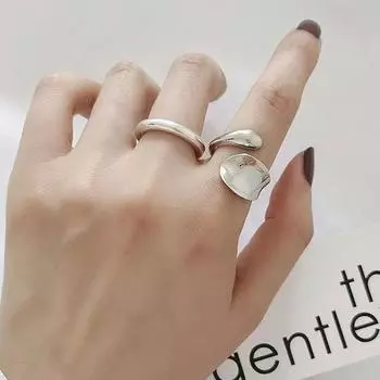 XIYANIKE женское серебряное обручальное кольцо для пары, модное простое геометрическое кольцо, свадебные украшения