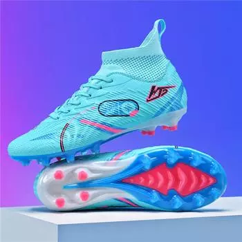 Xiyin 2025 manufacturers help football shoes men s and women s high-top students spike competition training sports shoes 32