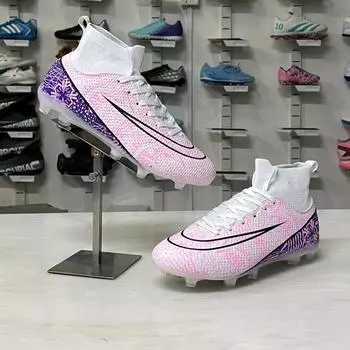 Xiyin football shoes men s broken nails students youth grass spikes competition training shoes 32