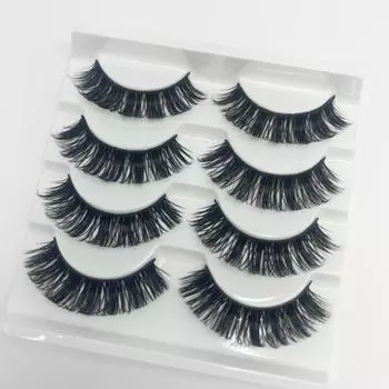 Xiyin Style европейские и американские густые завитые искусственные норковые накладные ресницы