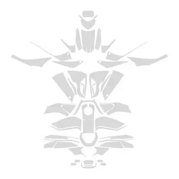 XL750 PPF для HONDA XL 750 Transalp Защитная пленка для краски ТПУ Защита обтекателя Защита от царапин Защита краски 2023-2024 белый