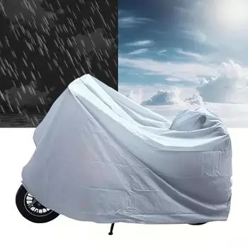 XL 140*240 см Мотоциклетная одежда PEVA однослойный непромокаемый солнцезащитный чехол для велосипеда Защитный чехол для электромобиля Защита от дождя