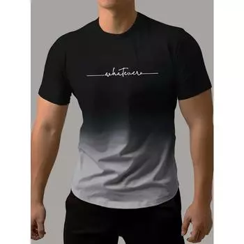 XL-7XL Мужские топы с круглым вырезом и коротким рукавом с 3D-принтом Летние футболки больших размеров 6XL