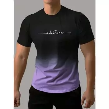 XL-7XL Мужские топы с круглым вырезом и коротким рукавом с 3D-принтом Летние футболки больших размеров 6XL