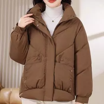 XL-8XL свободная верхняя одежда женские зимние пальто с капюшоном повседневные свободные толстые теплые женские куртки больших размеров женская одежда XL чёрный