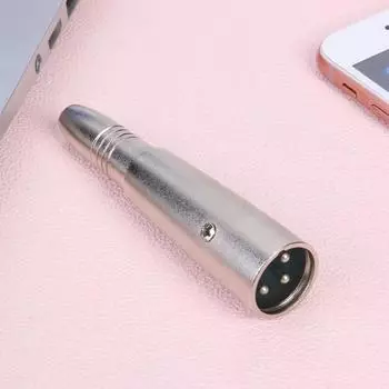 XLR 3-контактный штекер на 6,35 мм гнездо стерео аудио адаптер разъем наконечник штекер