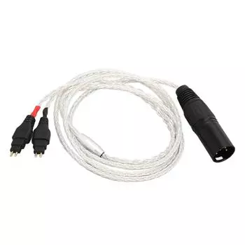 XLR 4-контактный штекерный кабель для наушников 3,9 фута левый и правый канальный кабель для наушников для Sennheiser HD580