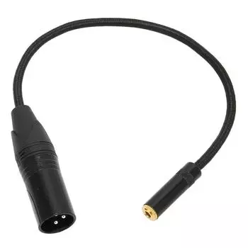 XLR Male to 3.5mm Female Calbe 0.3m0.98ft XLR Connector Converter для усилителей и микшеров