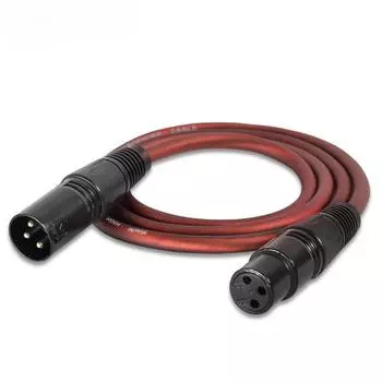 XLR Male To Female Микрофонный микшерный пульт Эффекты Баланс XLR Удлинительный кабель Усилитель Аудио Соединительный кабель 0.5m