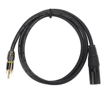 XLR Male to Male Cable OFC Core Woven Wire Позолоченный соединитель XLR to Sound Удлинительный кабель для Am