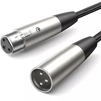 Xlr микрофонный кабель, балансный аудиокабель, провод «папа-мама» для студийных гармонизаторов, микшерных плат, предусилителей, динамиков