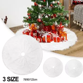 XMAS Christmas Tree Skirt Christmas Tree Skirt Cover 120cm