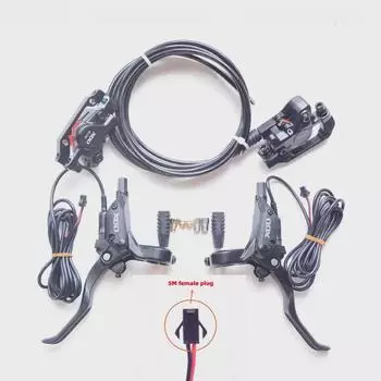 XOD Маленький электрический велосипед с масляным тормозом и раздельным приводом скутера литиевая батарея