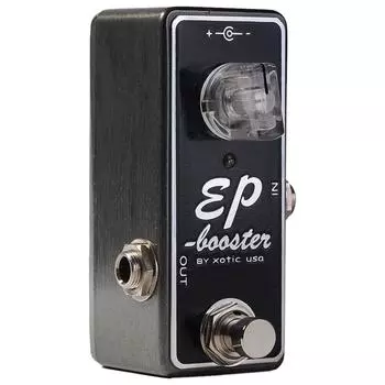 Xotic Exotic Effector Booster EP Booster Silver [] Черный,