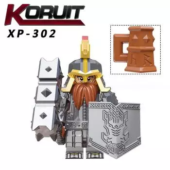 XP302 Детский собранный строительный блок, минифигурка, строительный блок, игрушка, продаются индивидуально, развивающие игрушки