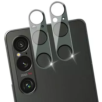 Xperia 1 VI пленка для камеры сплав закаленный Xperia 1 VI SOG13 защитная пленка для камеры защитный чехол для объектива противоударный защита от передержки полный зелёный