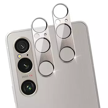 Xperia 1 VI пленка для камеры сплав закаленный Xperia 1 VI SOG13 защитная пленка для камеры защитный чехол для объектива противоударный защита от передержки полный серебряный