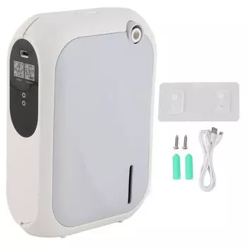 XS105 200m3 Воздушный диффузор Ароматерапевтический диффузор Таймер APP BT 140ml Питание от USB Настенное крепление Настольный серый