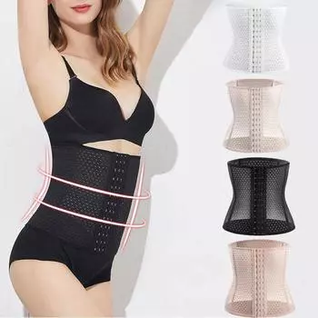 Xs-6xl Тренажер для талии Body Shaper Body Shaper Корректирующее белье для женщин Подтягивание живота Оболочка для похудения Женский корсет с плоским животом Корсет для похудения XS белый