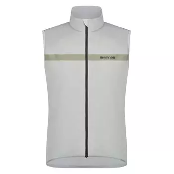 XS Estimated EVOLVE Ветрозащитный жилет Moss Green [SHIMANO] (Европейский размер) рост 157-167см мох зеленого